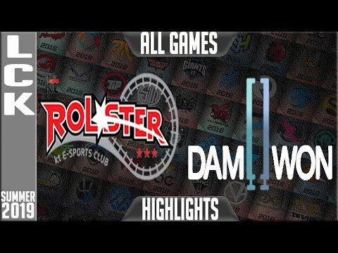 KT vs DWG Highlights ALL GAMES | LCK Summer 2019 Week 2 Day 3 | KT Rolster vs Damwon Gaming