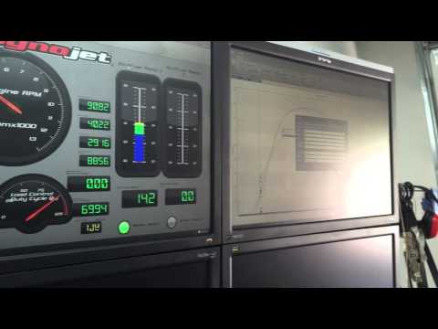 Barker's Slip On Exhaust for Polaris Sportsman XP 550 and 850 on the dyno!