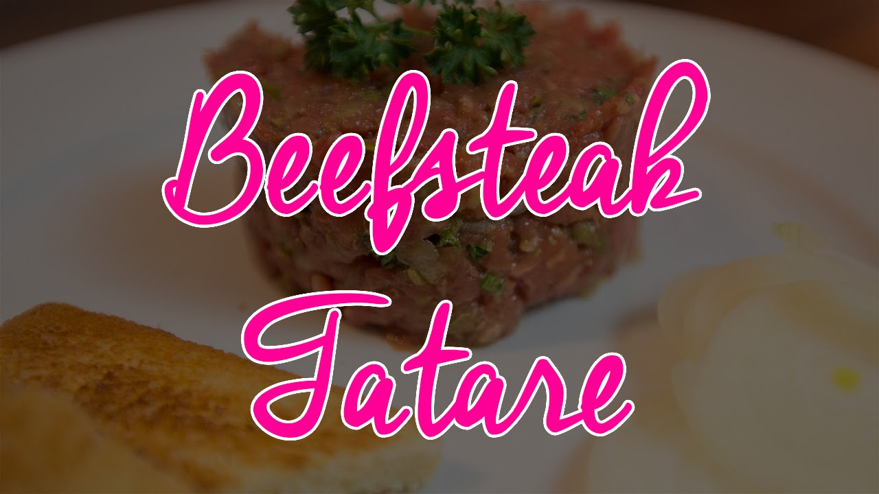 Beefsteak Tatare / Tatar / Rohes Rindfleisch