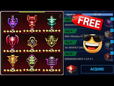 😎 Free CTP Chest Open | Marvel future fight