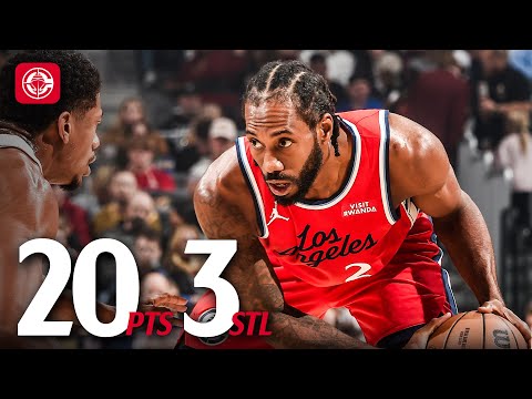 Kawhi Leonard Makes His Return vs Cavaliers