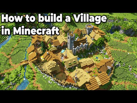 How to build an Awesome Village in Minecraft 1.15 Survival