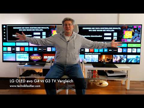 LG OLED evo G4 vs LG OLED evo G3 OLED TV Vergleich - 65 Zoll Fernseher - Bester Fernseher?