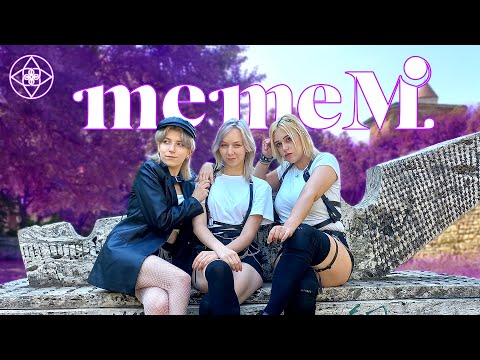 PURPLE KISS - memeM│Dance Cover Collab│Dangerous Combination x Face2Face