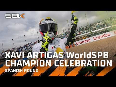Xavi Artigas is crowned #WorldSPB Champion 👑🏆 | 2026 #SpanishWorldSBK 🇪🇸