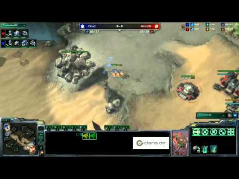 LB R2 MorroW vs. ClouD - Game 1 - clans.de HotS Invitational by inStarcraft.de