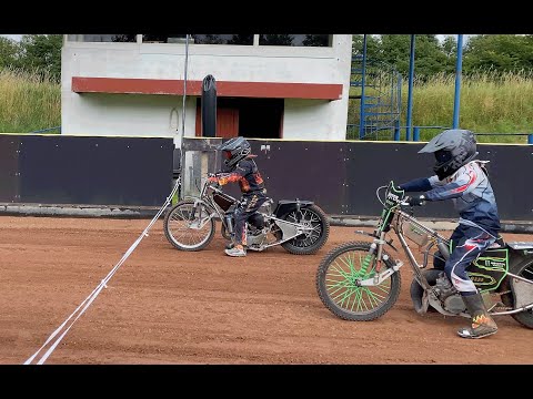 Alva Zwierko træning i Vissenbjerg Bred Speedway Klub