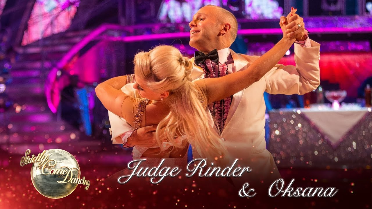 Judge Rinder & Oksana Platero American Smooth to 'Marvin Gaye' - Strictly Come Dancing 2016: Week 2