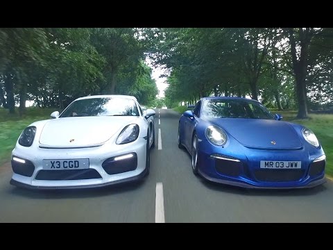 Porsche GT3 vs Porsche GT4