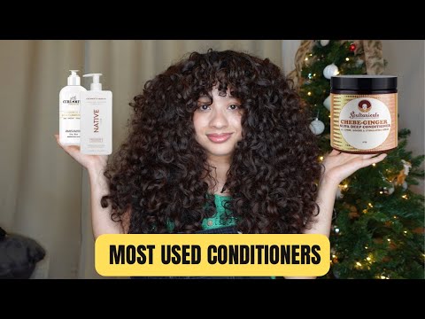 BEST CONDITIONERS FOR CURLY HAIR (most used) |...