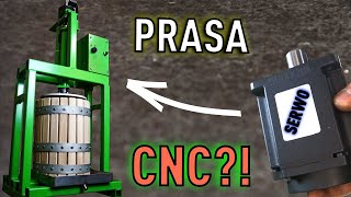 To Prasa czy Obrabiarka CNC? Wrzuciłem Serwo do Prasy do Jabłek!