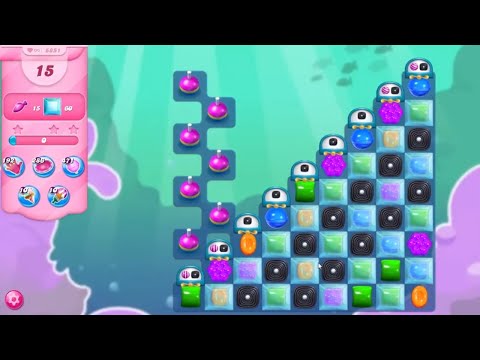 Candy Crush Saga LEVEL 5851 NO BOOSTERS (new version)