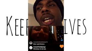 WhyG Starts Freestyling on Live @keep6ixlives