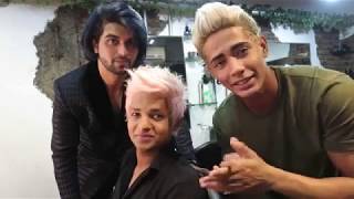 Hair Transformation From Black to Pink  Danish Zeh