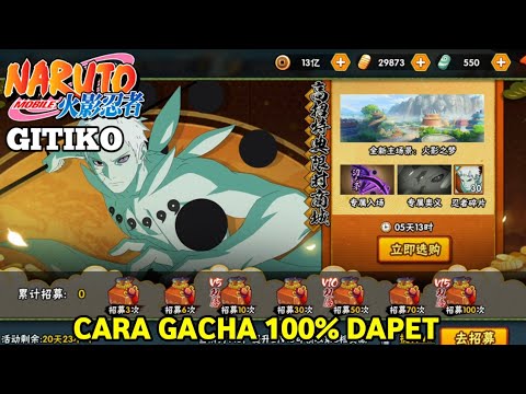 Cara Gacha Pasti Dapat Obito Di Game Naruto Mobile Tencent