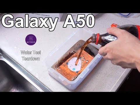Samsung Galaxy A50 Waterproof Test