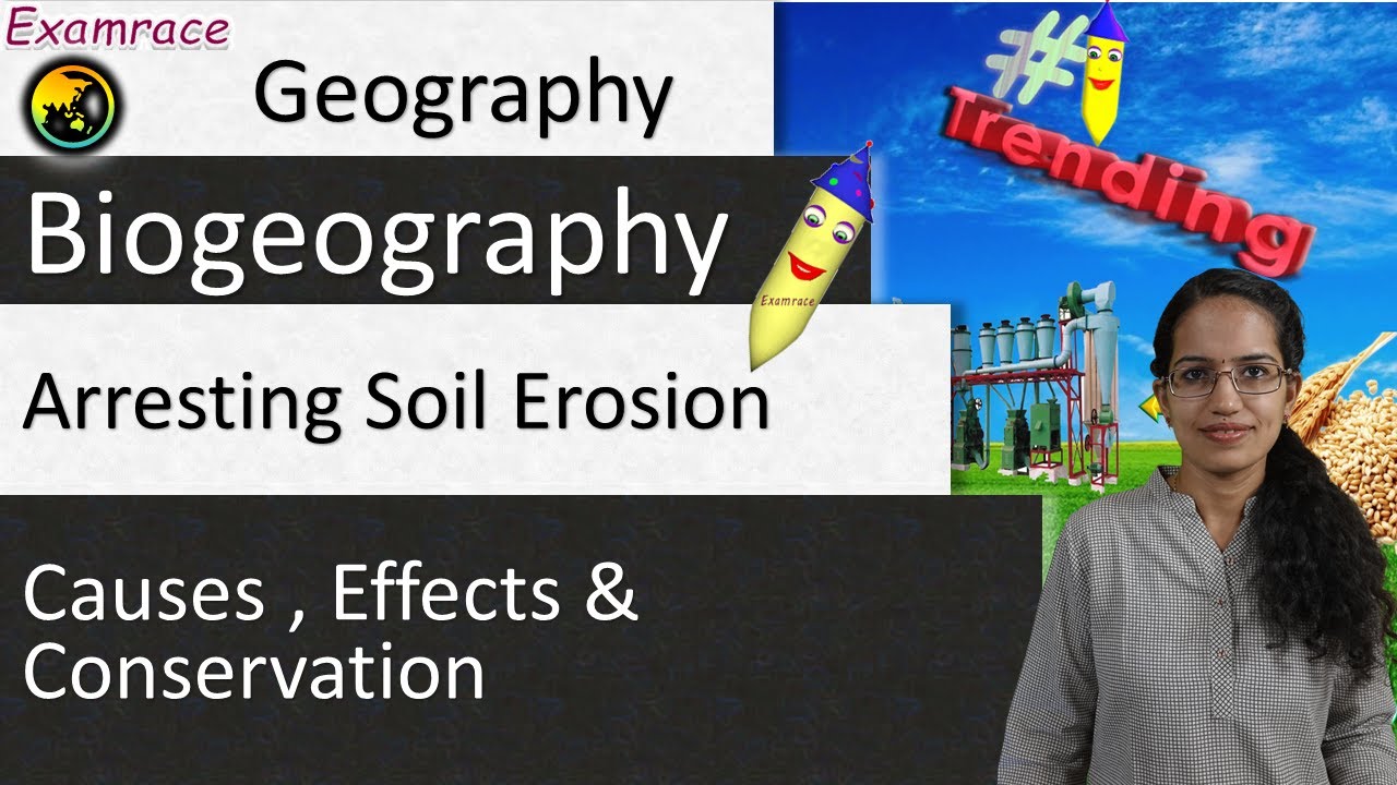 Arresting Soil Erosion - Visualizing its Causes , Effects and Conservation