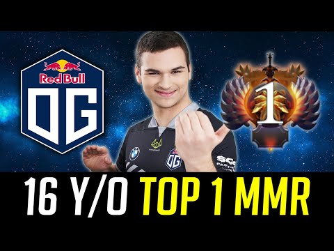 16 y/o TOP 1 MMR "OG.bzm" DOTA 2
