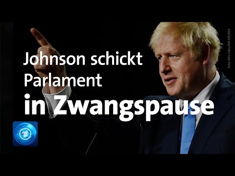 Brexit: Johnson schickt Parlament in Zwangspause