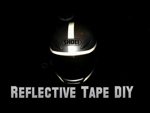 Helmet reflective tape- DIY 3M Scotchlite Reflective Tape