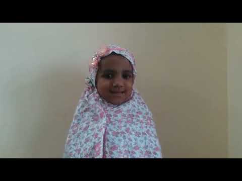 🕋#Arabic Nasheed# 🌠"Hallaka sirrun indallah" by Mufliha Maryam at 2 Year old Mashallah Tabarakillah.