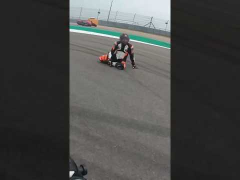 Thumbnail for Ducati V4s wrecked @ COTA turn 1 #motorcycle  #ducati #trackday #ducatipanigale #rs660 by Ducati