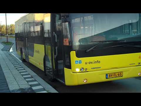 Lijn 46 van Nieuwegein het  Klooster naar Nieuwegein Stadscentrum. 22-10-2020