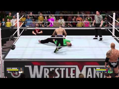 WWE 2K16 | Rashaad Anderson VS Jordan Bennett