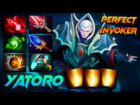 yatoro Perfect Invoker [28/7/18] - Dota 2 Pro Gameplay [Watch & Learn]