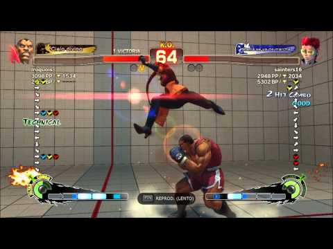 SSF4AE2012 Liga Arcadia Fighters PC Iro (Balrog) vs Sainters (Viper) (1/2)
