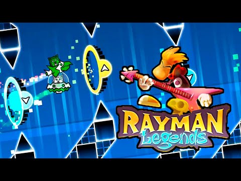 Geometry dash | Grannies world tour full layout by me (from Rayman Legends)