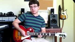 Here Is Our King (David Crowder Band) - Lead Electric Guitar Tutorial