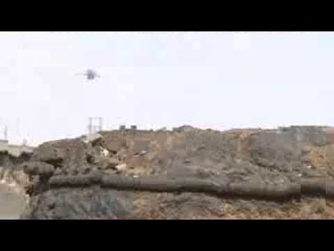 استهداف كتيبة الصواريخ في محيط مطار دير الزور العسكري بصاروخ محلية الصنع من قبل لواء جعفر الطيار