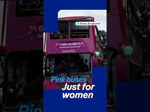 Women-only buses hit the road in Bangladesh | DW News