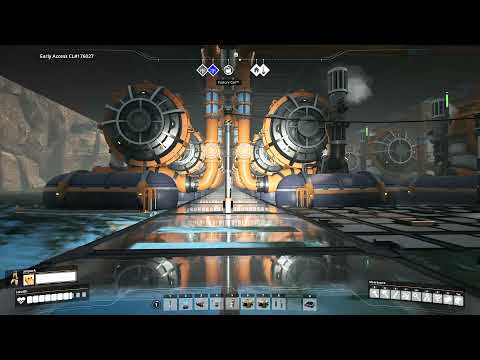 Satisfactory 40 Coal Power plant with underclocked water extractors making 3000 Megawatts of power.