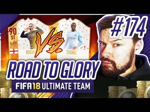 FUT BIRTHDAY ROONEY Vs FUT BIRTHDAY TOURE! - #FIFA18 Road to Glory! #174 Ultimate Team
