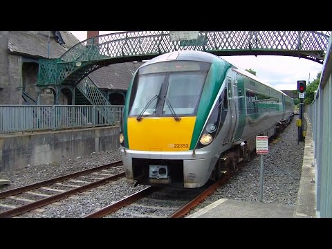 Irish Rail 22000 Class Intercity Train number 22352 - Portarlington Station