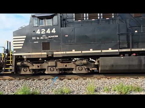 Railfanning fun waiting on this Train to by so we keep on chasing the Lackawanna Heritage Unit!  