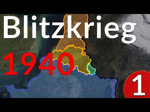 How did Germany defeat France in 1940? Part 1 (Historigraph 1)