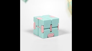 Vídeo de Cubo Infinito Anti-Stress Pop Fidget Cubo Infinity - Branco
