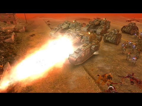 Unification Mod 2021: Survival: Steel Legion & Imperial Fists vs Chaos Space Marines! DOW: Soulstorm