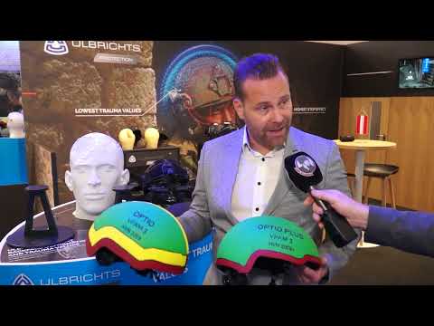 DSEI 2023 Ulbrichts from Austria Showcases Advanced Combat Helmets at Defense Exhibition in London
