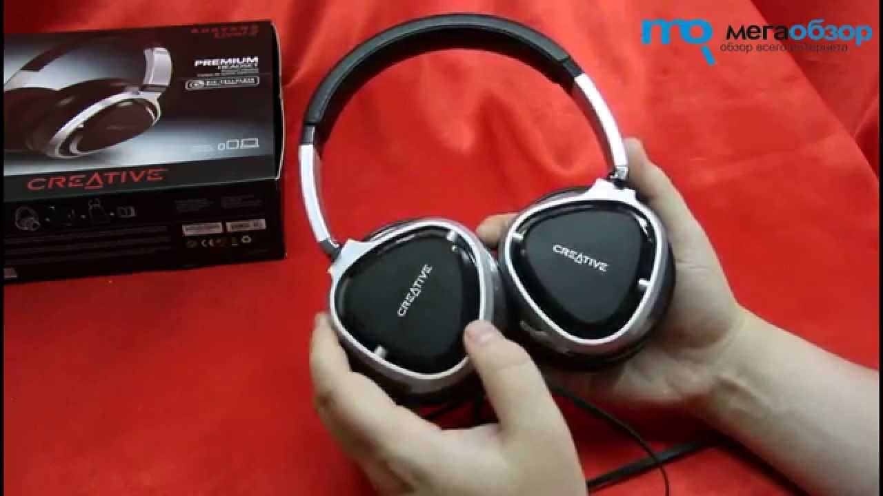 Наушники Creative Aurvana Live!2 Red