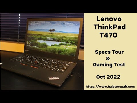 Lenovo ThinkPad T470 Refurbished Laptop