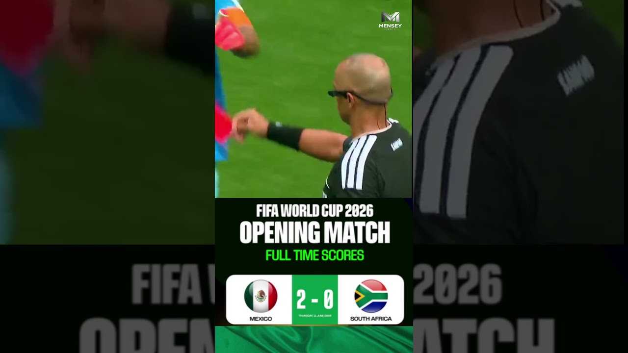 Mexico Vs South Africa World Cup 2026 Highlights | Opening March #fifa #football #usa