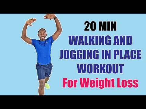20 Minute Easy Walk at Home Exercise for Weight Loss 200 Calories