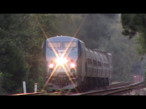 Amtrak P090 NB going 80MPH in Savannah, GA 10/6/20