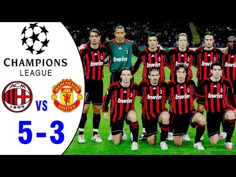 AC Milan 5-3 (agg) Manchester United - Semi-final | 