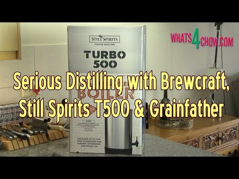 Serious Distilling with Brewcraft, Still Spirits T500 & Grainfather - Part 1