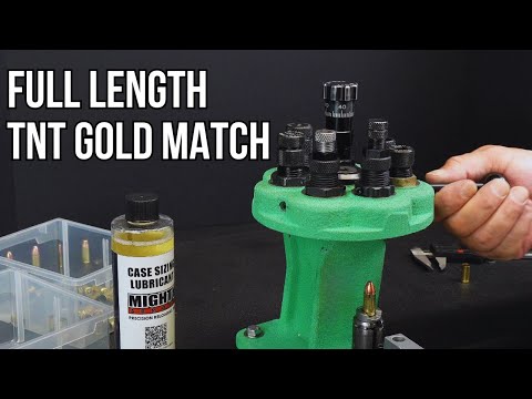 9mm TNT Gold Match Full Length Reloading Dies | Mighty Armory